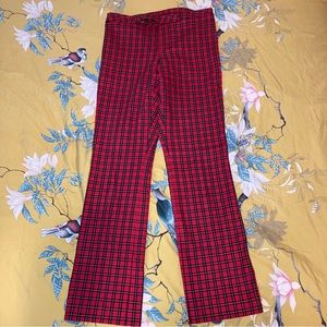 Vintage Ralph Lauren Red Tartan Plaid Pants 6